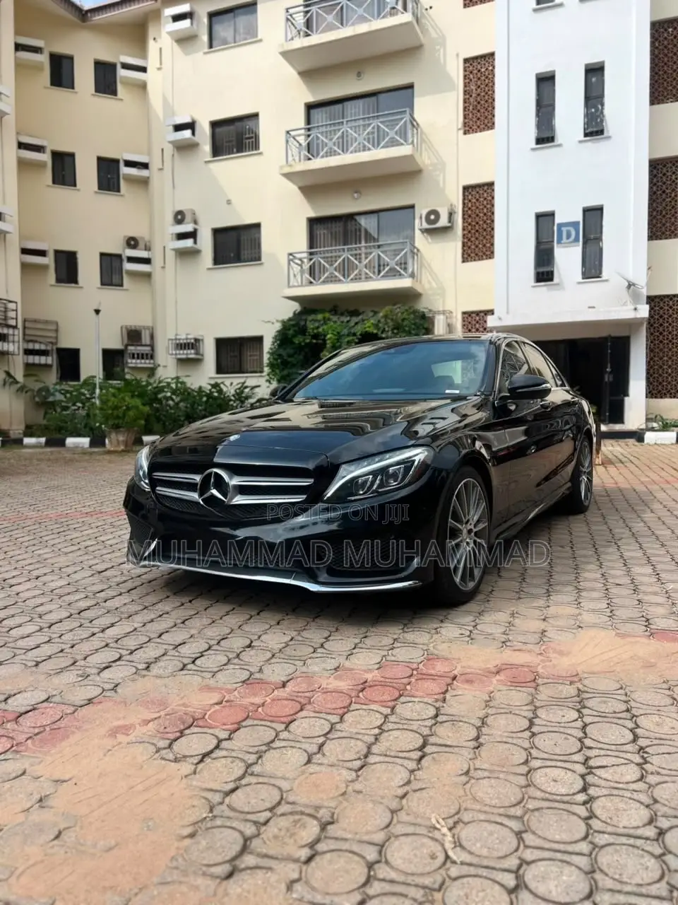 Mercedes-Benz C400 4Matic AWD Sedan (3.0L V6 7A) 2015 Black