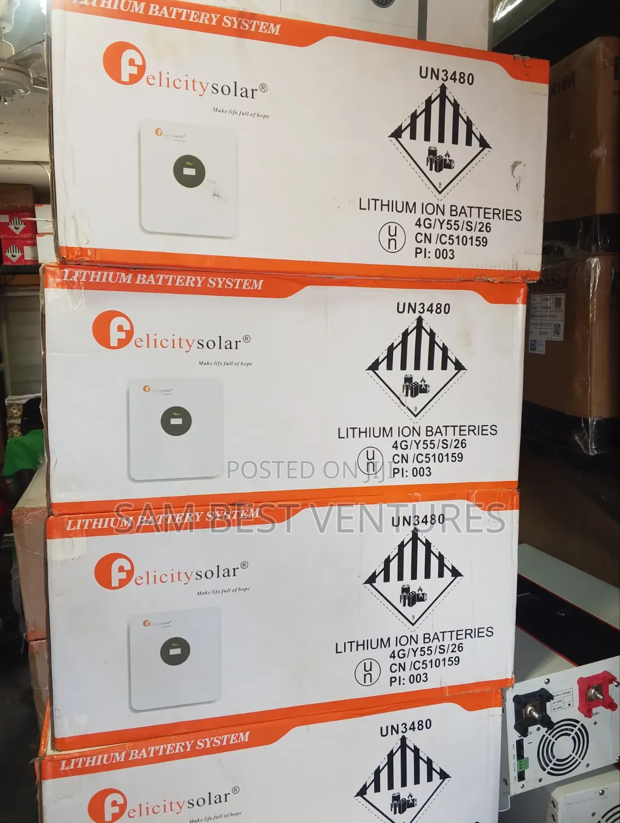 5kwh 24v Felicity Solar Lithium Battery