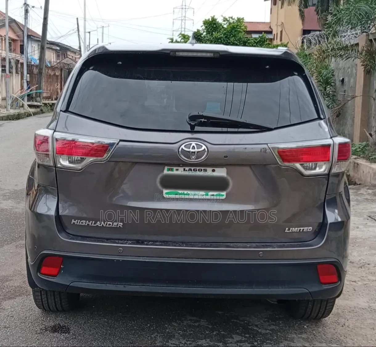 Toyota Highlander 2014 Gray