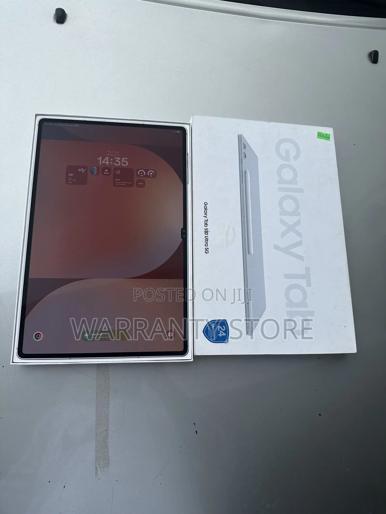 New Samsung Galaxy Tab S10 Ultra 256 GB Silver