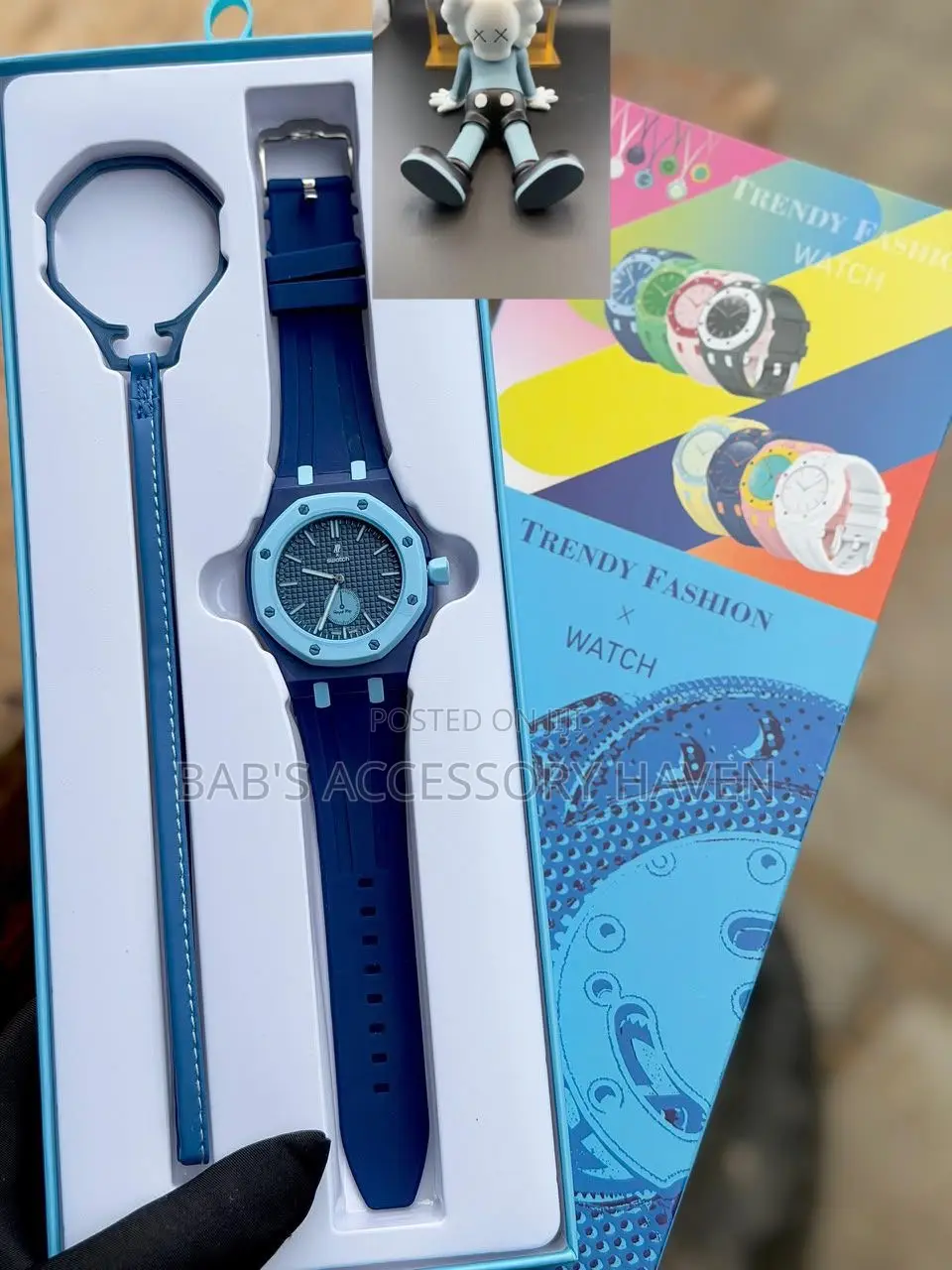 New Ap × Swatch Royal Strap(Royal Pop)