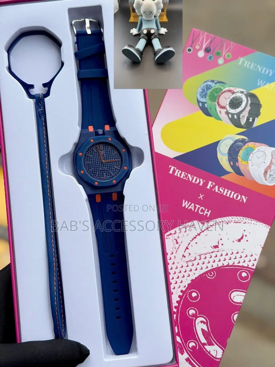 New Ap × Swatch Royal Strap(Royal Pop)
