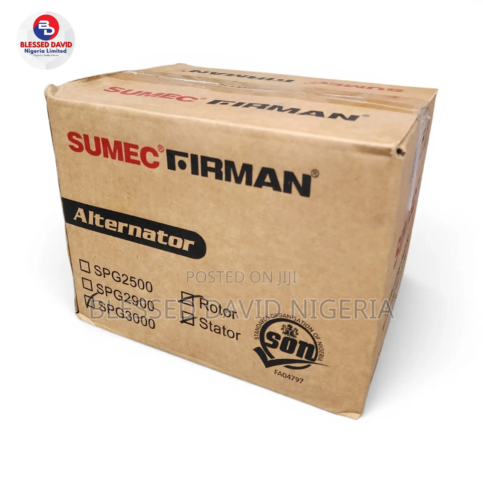 Firman Alternator Rotor, Stator Complete Coil -3000