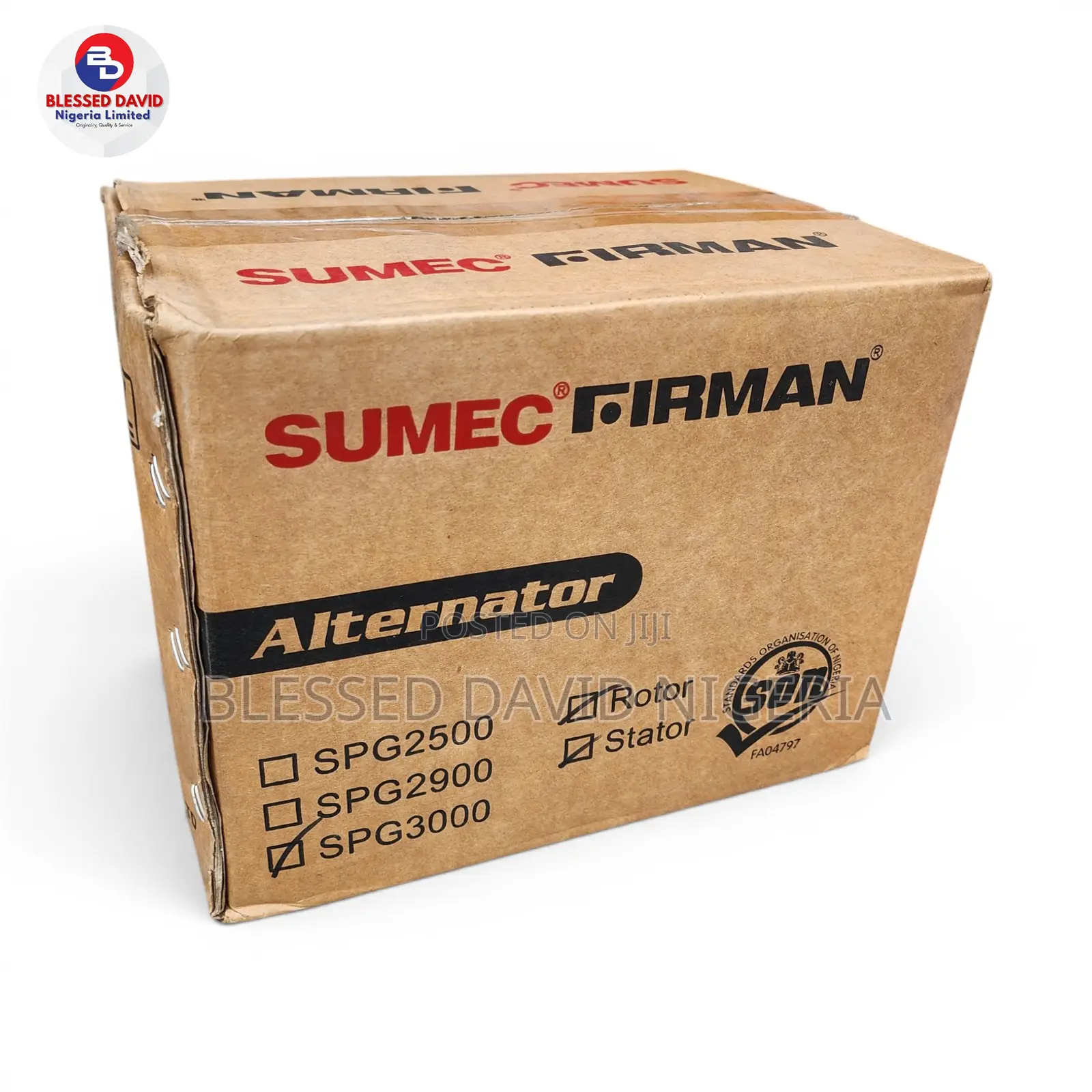 Firman Alternator Rotor, Stator Complete Coil -3000
