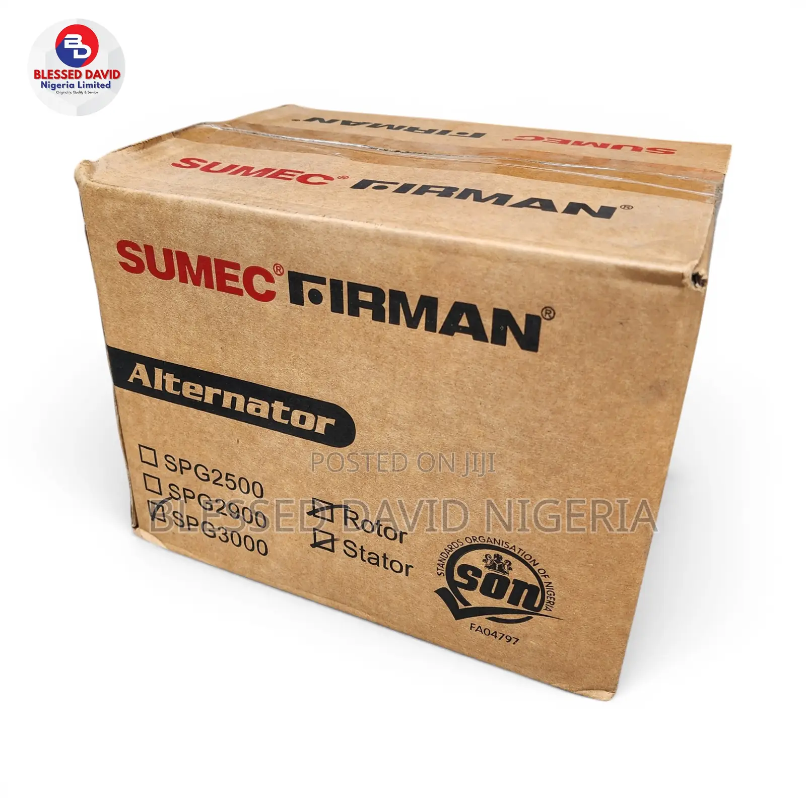 Firman Alternator Rotor, Stator Complete Coil -3000