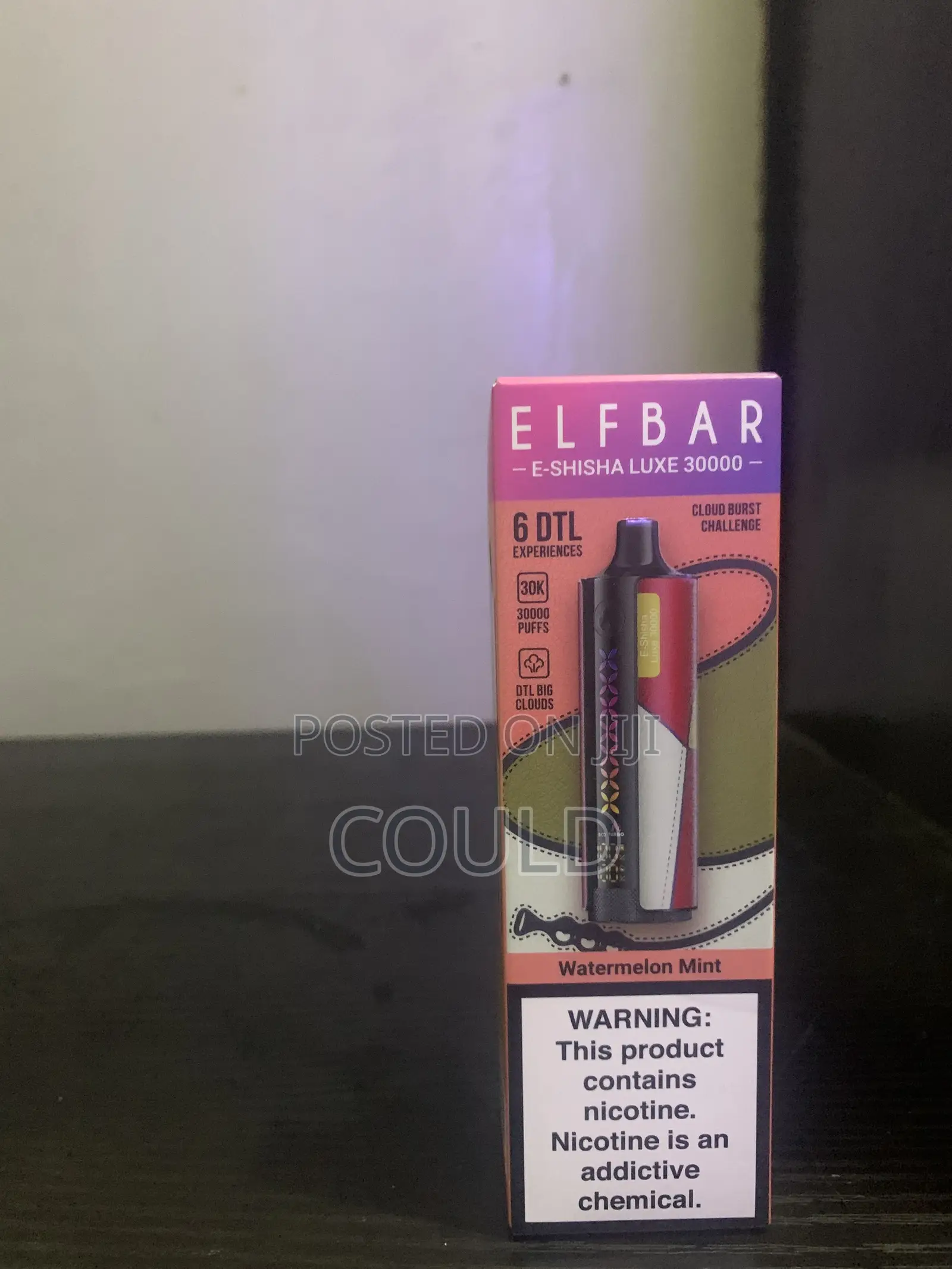 Original Elfbar Luxe E- Shisha Long Lasting Vape