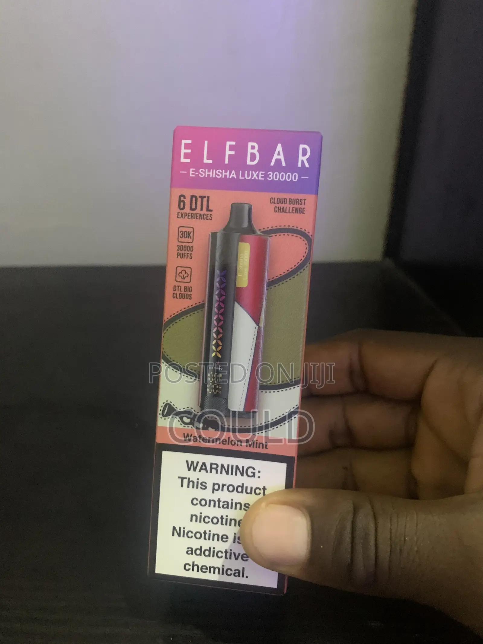 Original Elfbar Luxe E- Shisha Long Lasting Vape