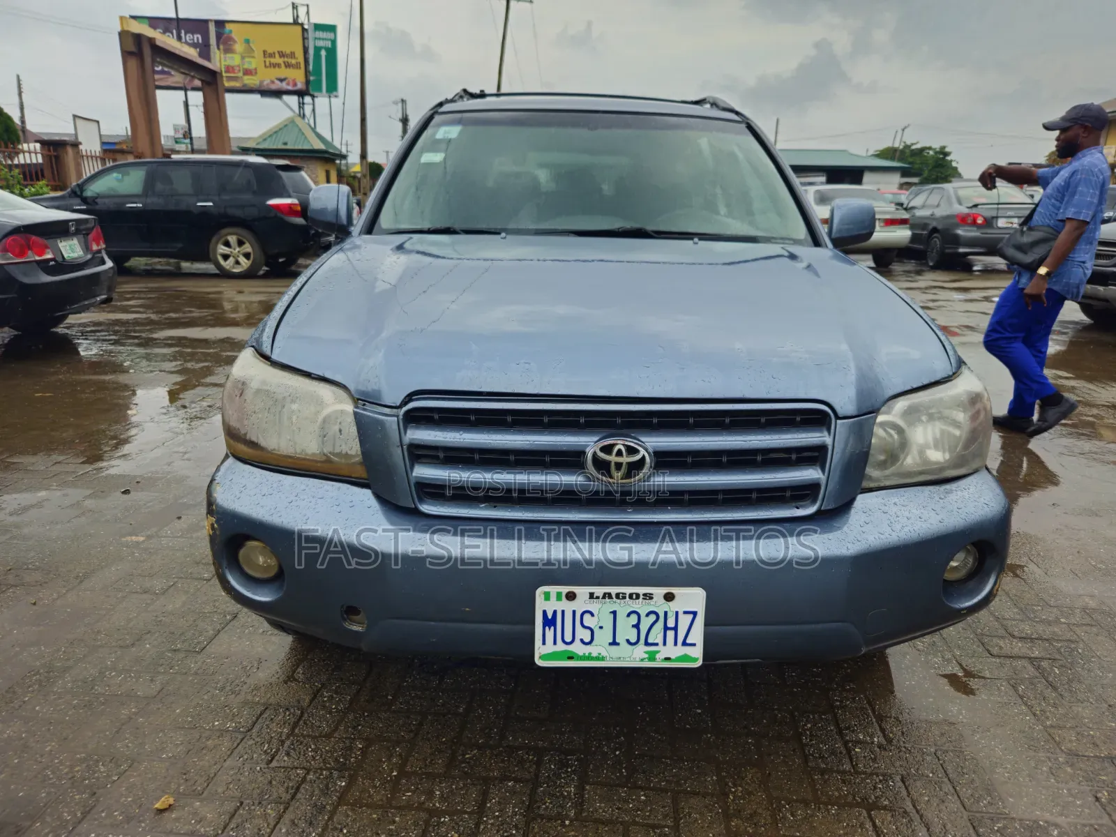 Toyota Highlander 2003 Blue