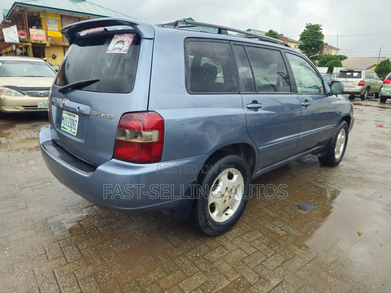 Toyota Highlander 2003 Blue