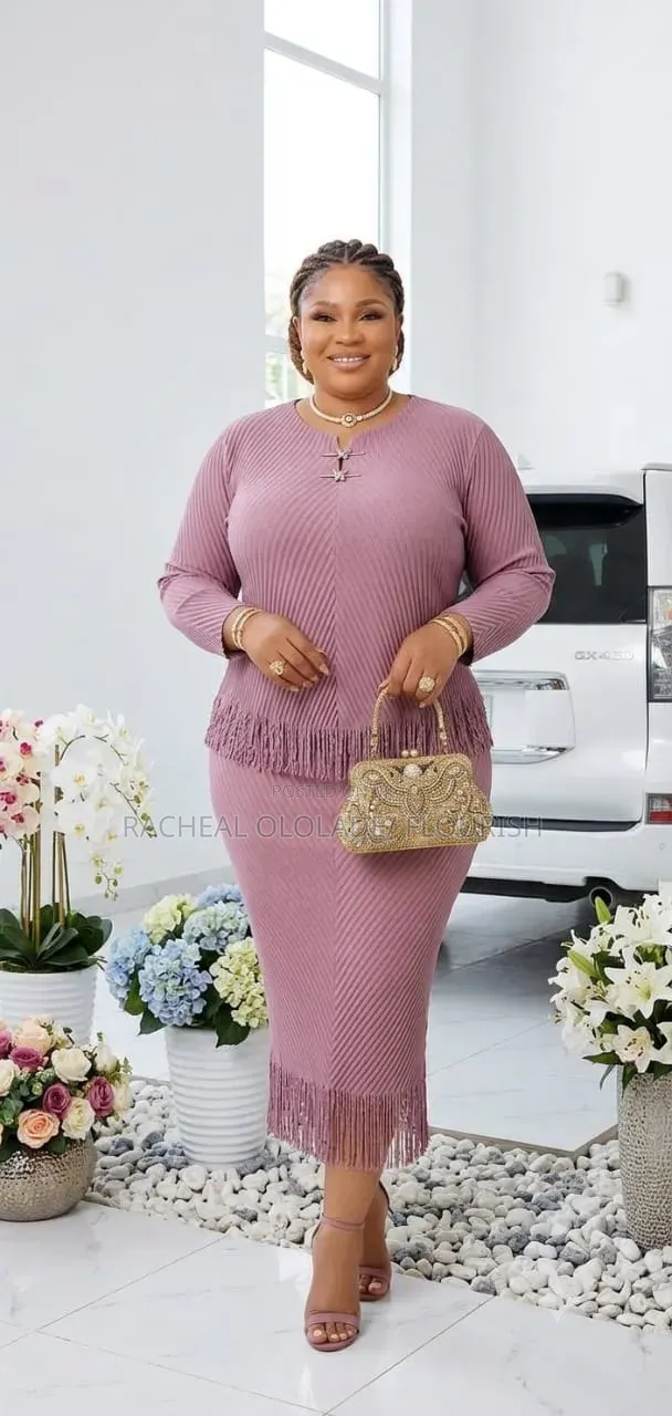 Elegant Miyaki Skirt and Blouse