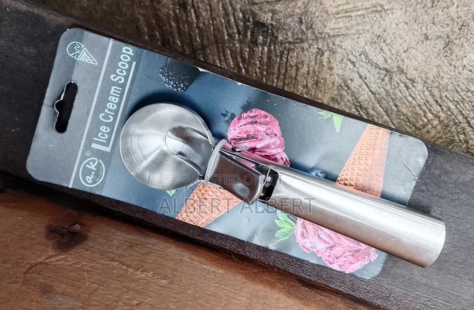 Stainless Steel Ice Cream Scoop