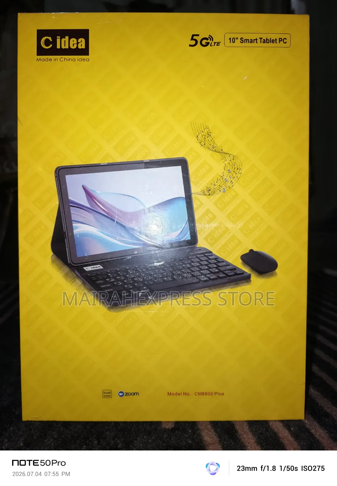 New C idea CM8800 Plus 1 TB Silver