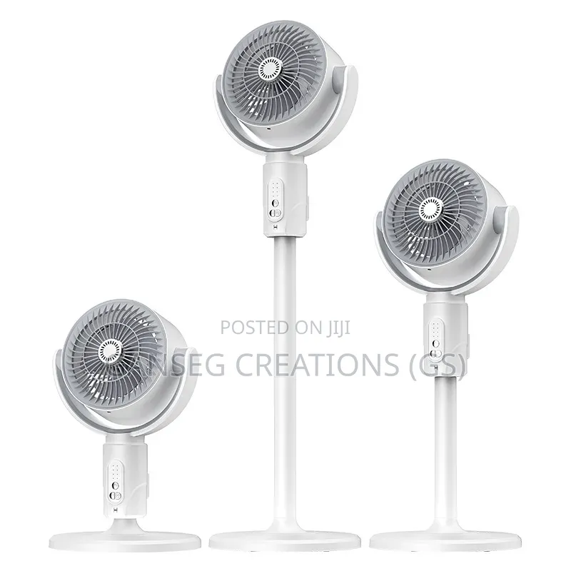 F1 Rechargeable Air Circulation Fan Remote-Dual Desktop Standing Mode