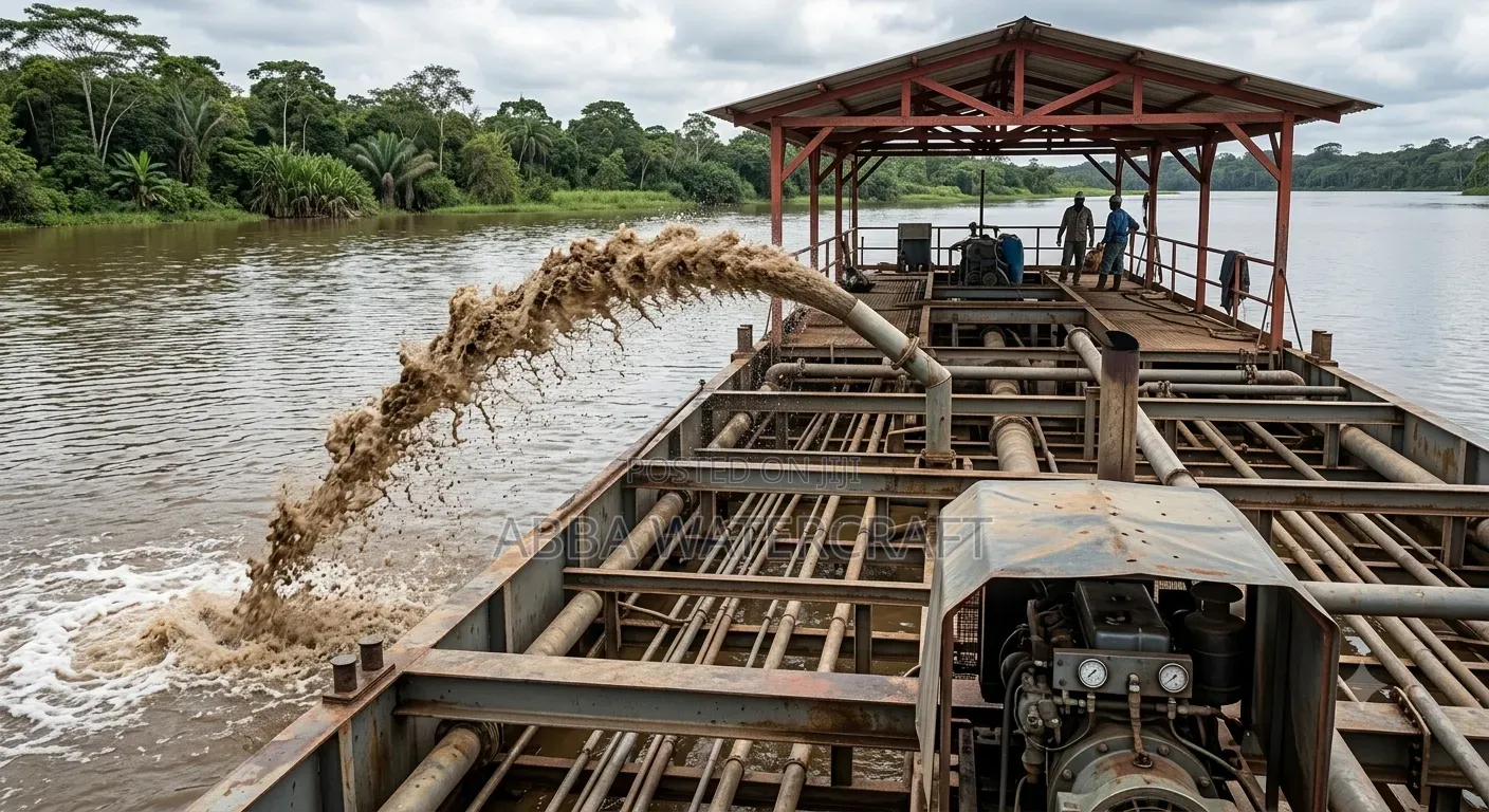 13" × 11" Dredger Available for Lease