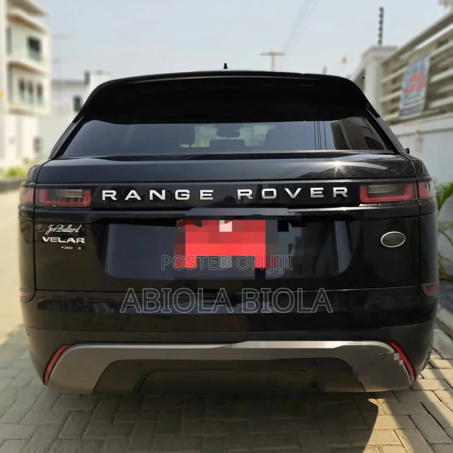Land Rover Range Rover Velar 2018 Black