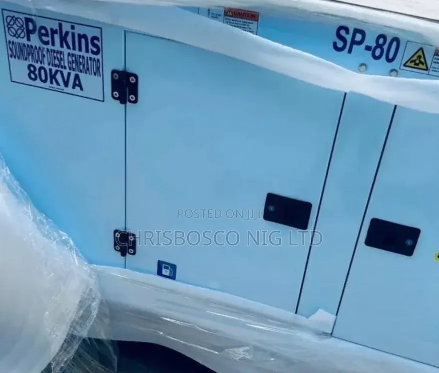 80kva Perkins Soundproof Diesel Generator