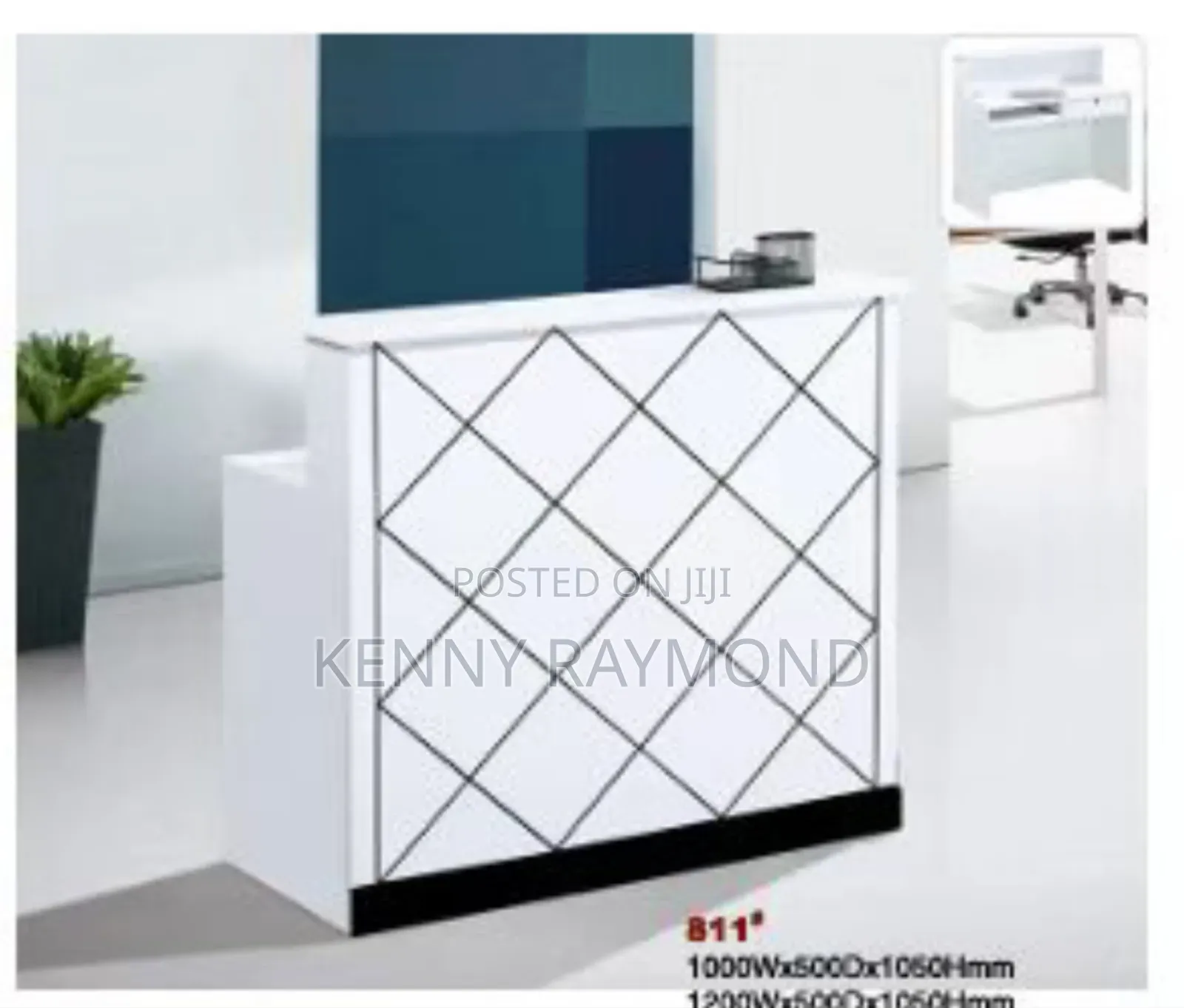 Wooden Receptionist Table