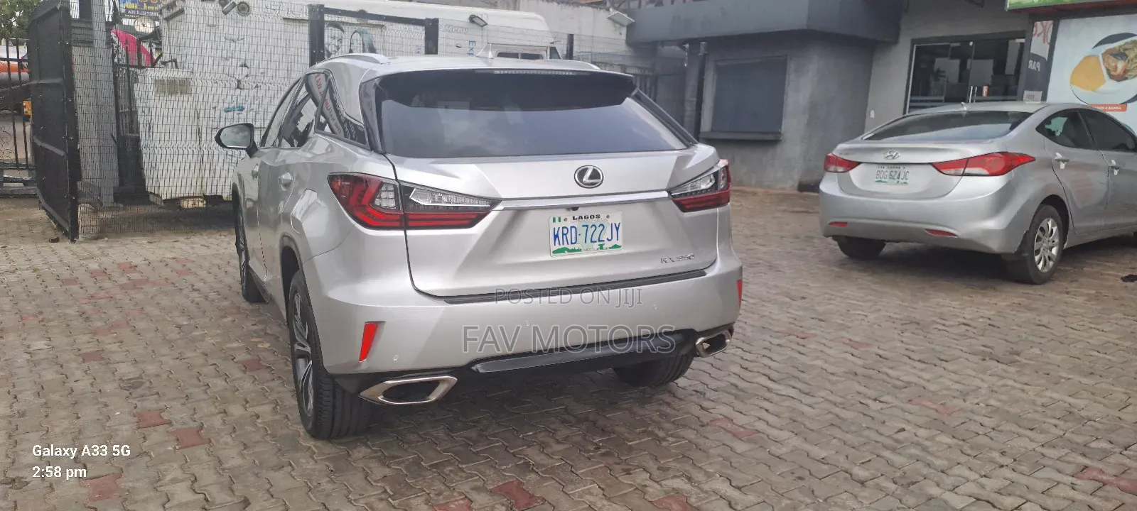 Lexus RX 350 FWD 2016 Silver