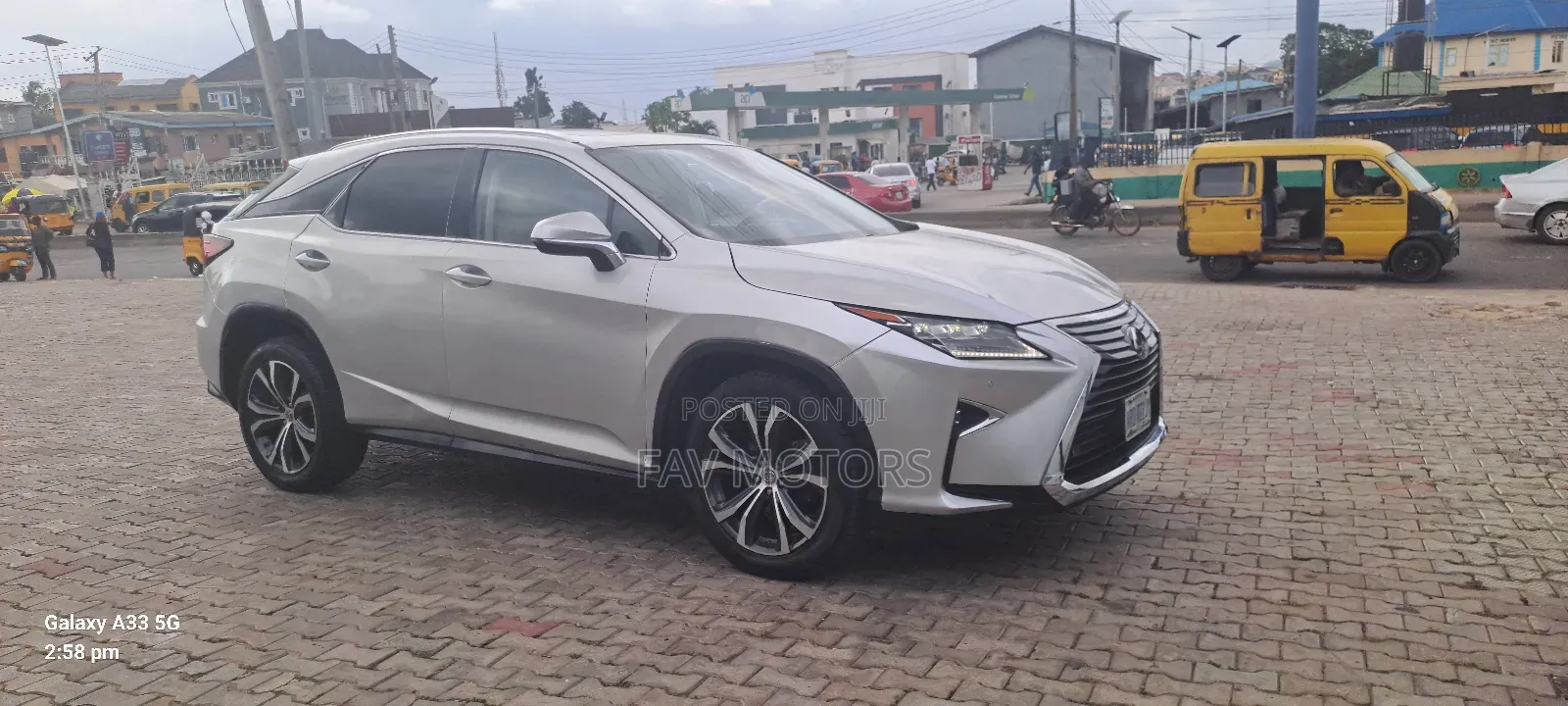 Lexus RX 350 FWD 2016 Silver