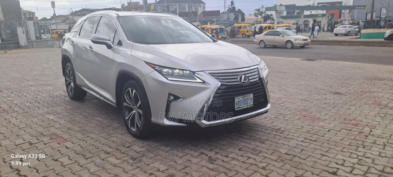 Lexus RX 350 FWD 2016 Silver