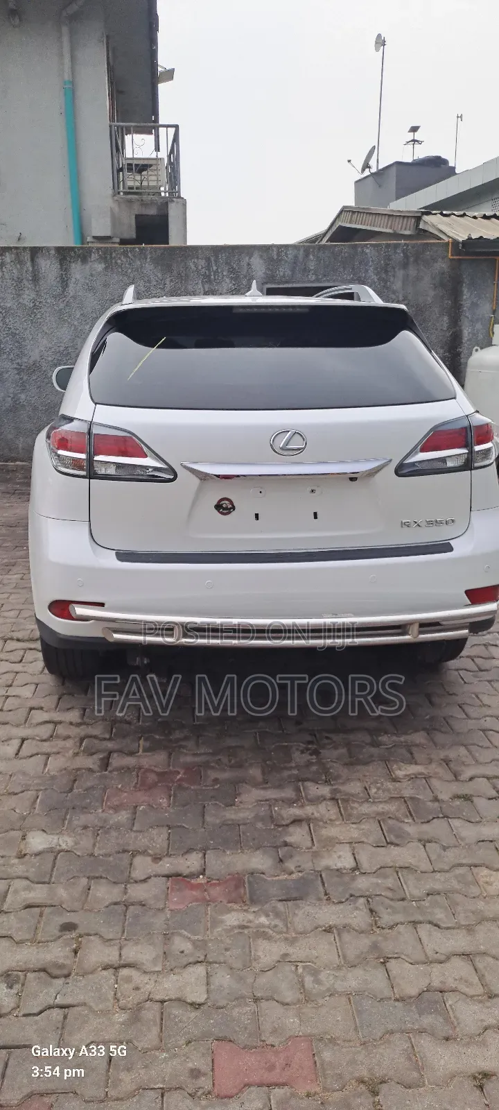 Lexus RX 350 FWD 2013 White