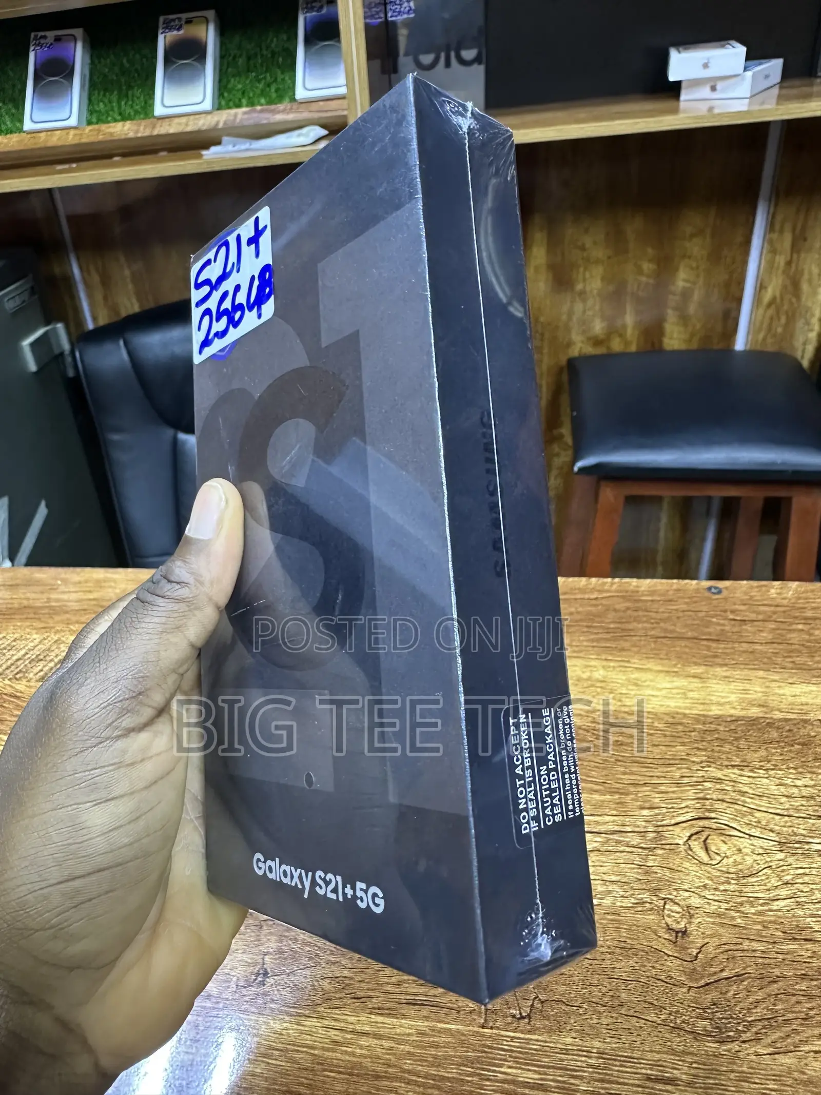 New Samsung Galaxy S21+ 5G 256 GB Black