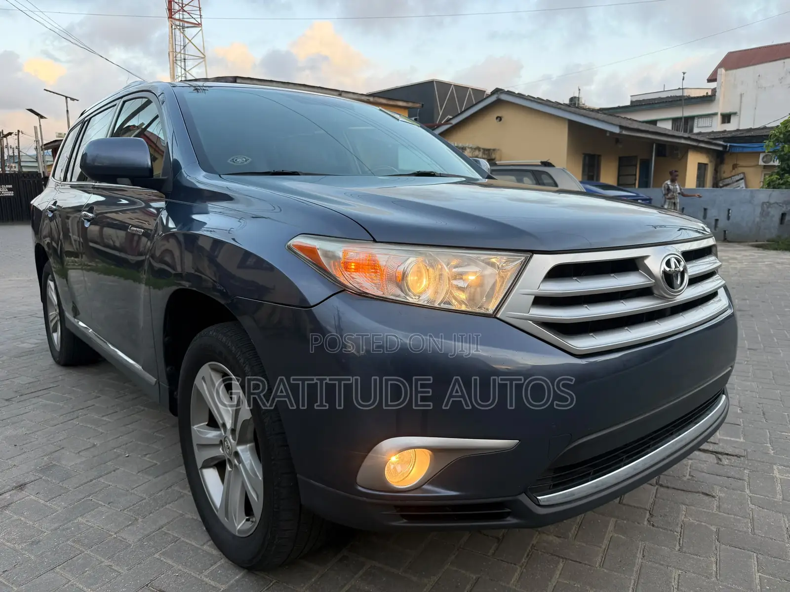 Toyota Highlander Limited 2012 Blue