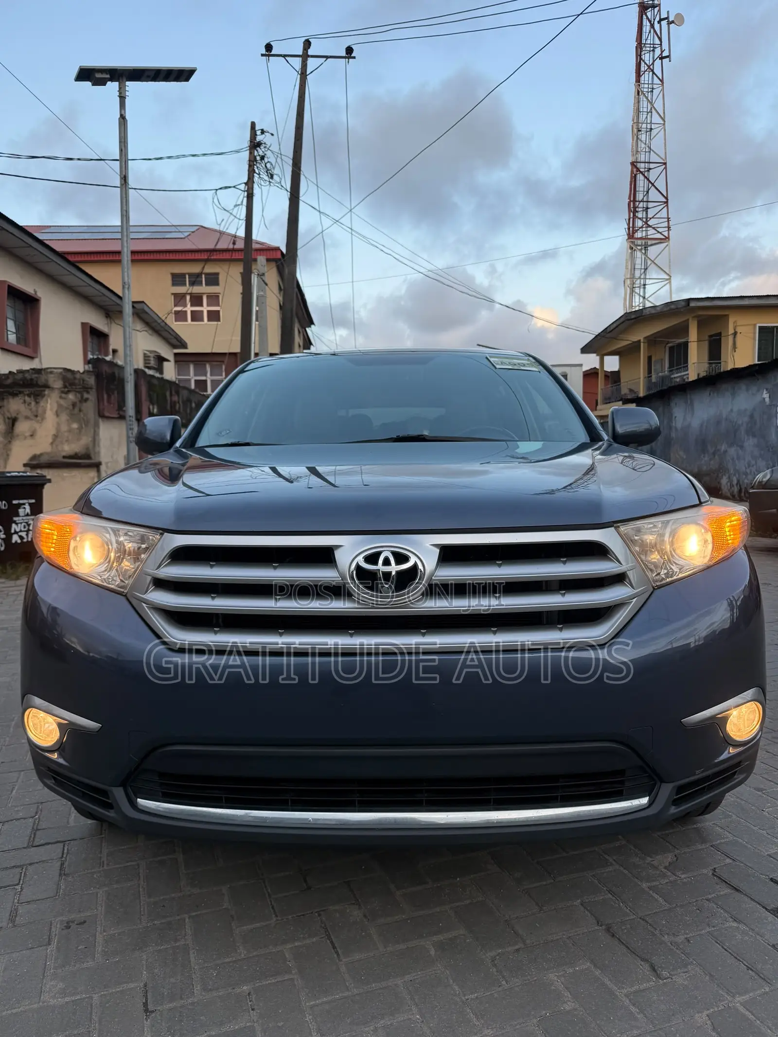 Toyota Highlander Limited 2012 Blue