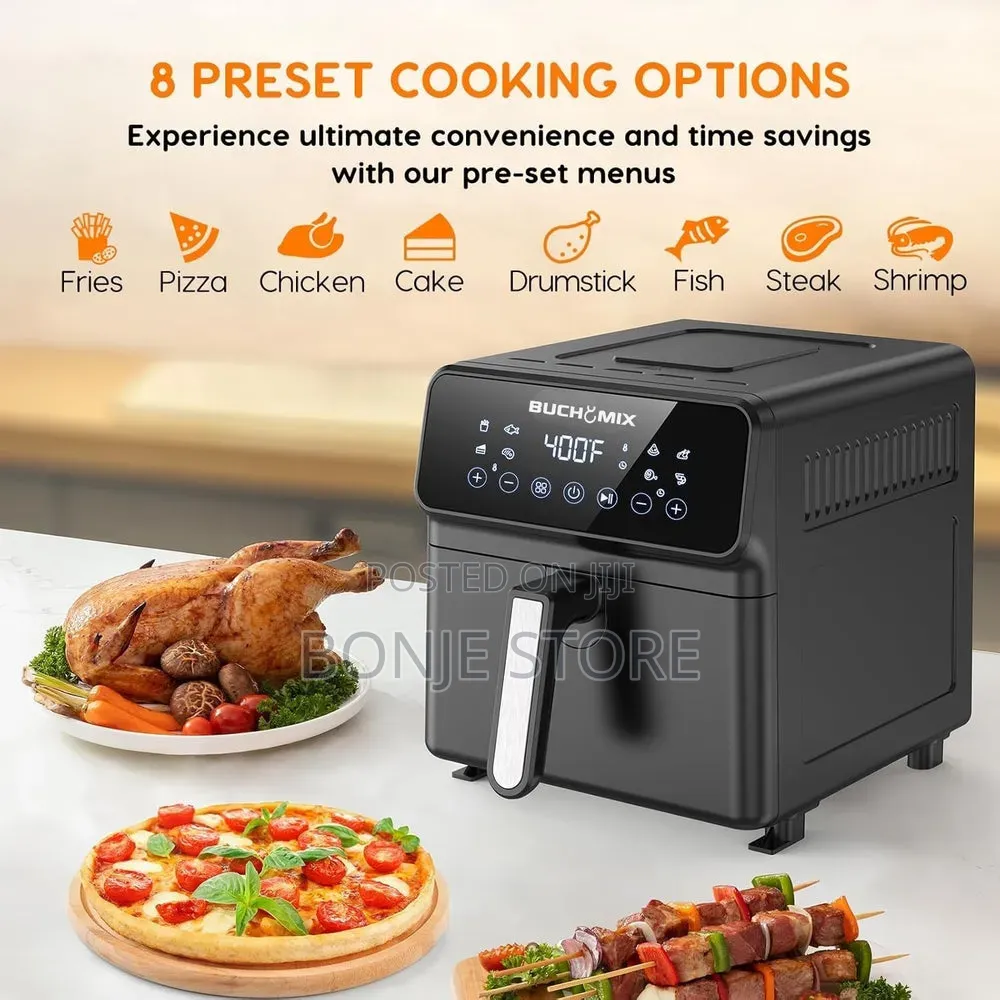 Buchymix Large Capacity 9 Liter Digital Air Fryer