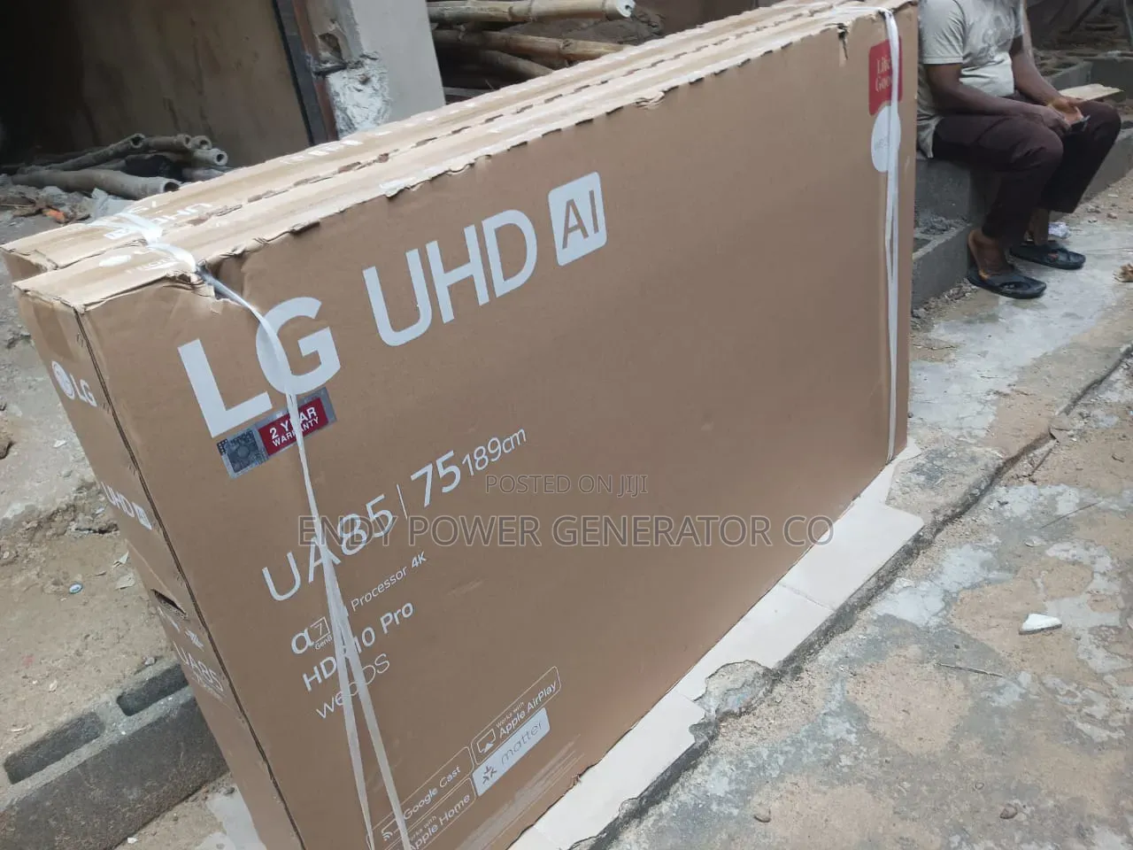 75inches Smart Television With 2yrs Warranty