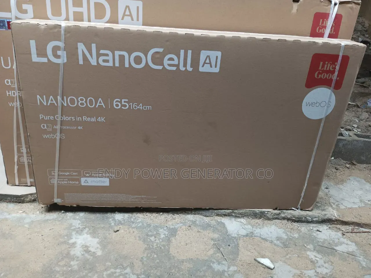 Lg Nanocell Ai Smart,3 Hdmi, 2usb, Magic Remote, Satellite 65inches