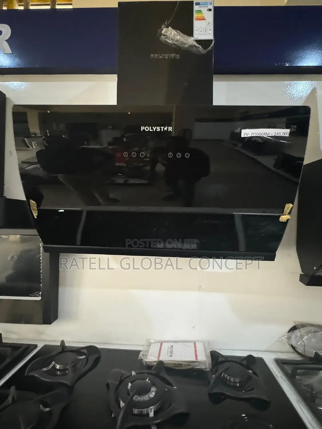 Polystar Plasma Kitchen Extractor 90cm (With Remote Nd Voice Control)