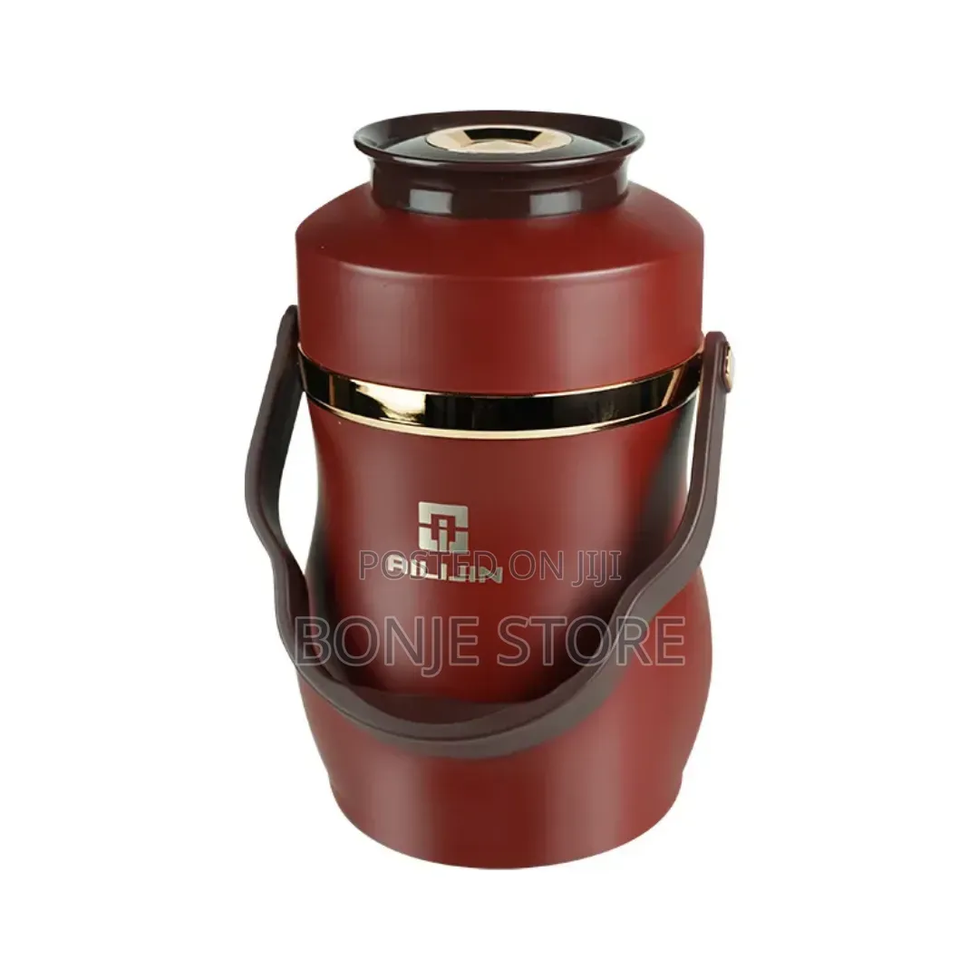 Food Flask Ailijin 2.0 Litres Available in Red, Blue and Cream Colour
