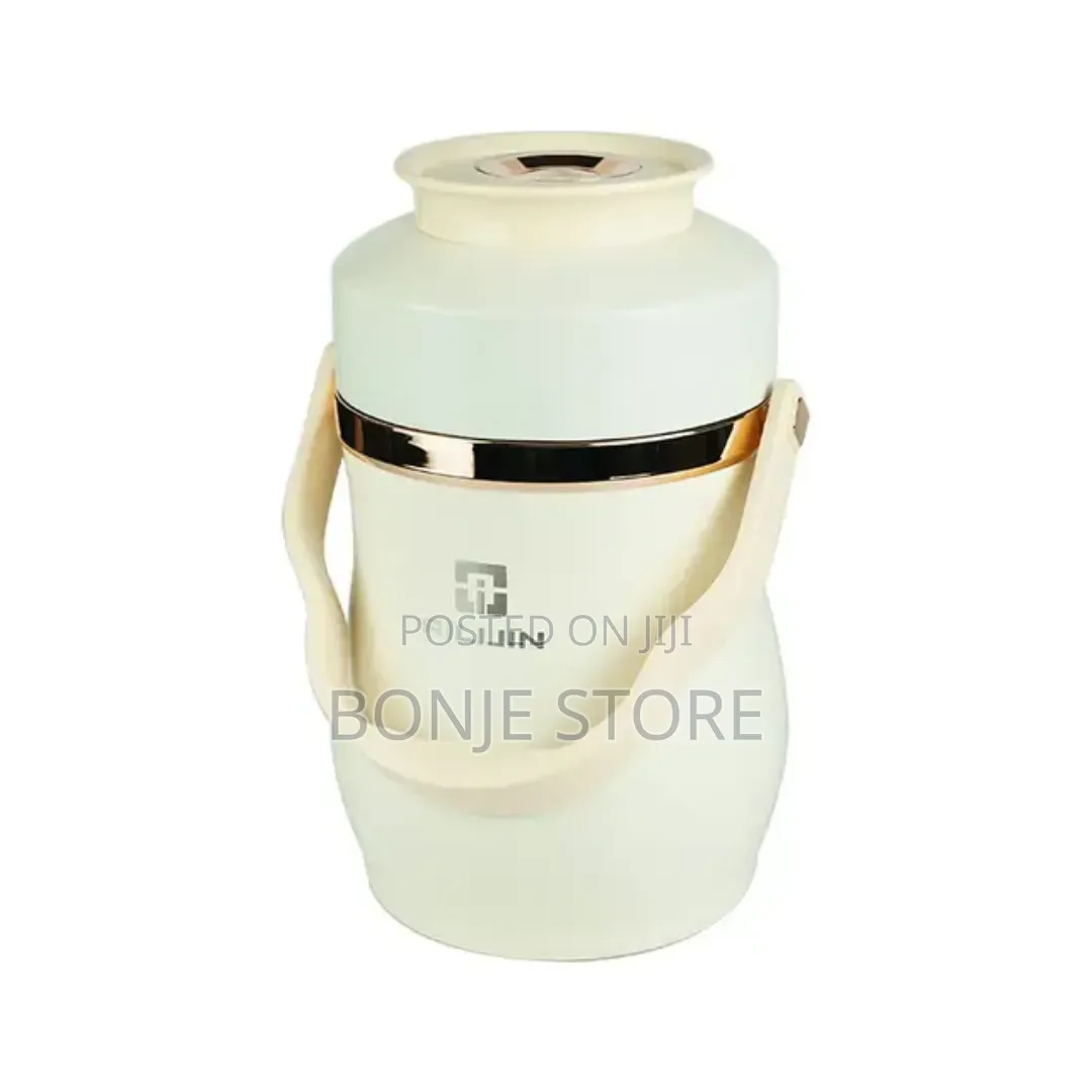 Food Flask Ailijin 2.0 Litres Available in Red, Blue and Cream Colour