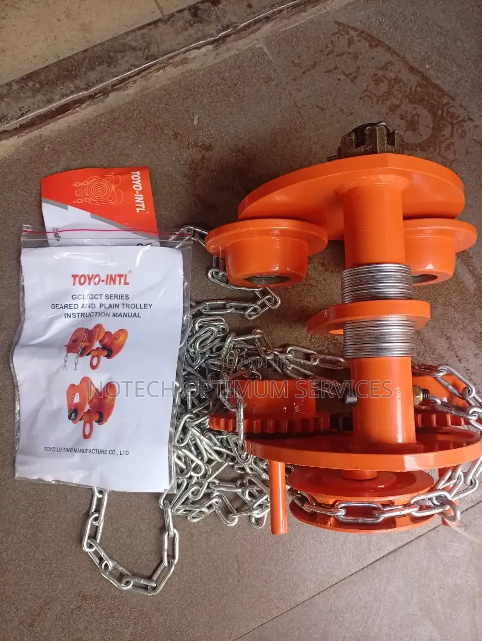 Toyo Geared Trolley 1ton