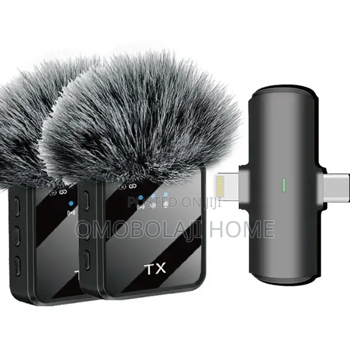F15 -2 3 in 1 Wireless Microphone With Noise Cancellation