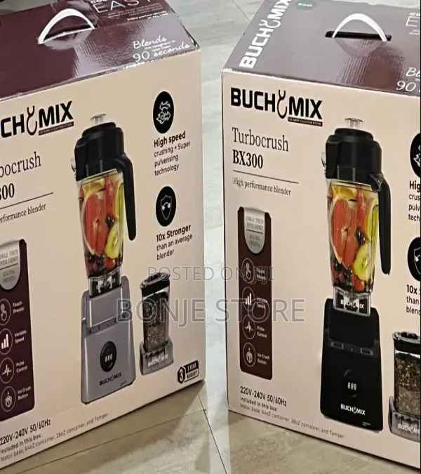 Buchymix Turbocrush Professional Plus Digital Blender Bx300 3 Litres