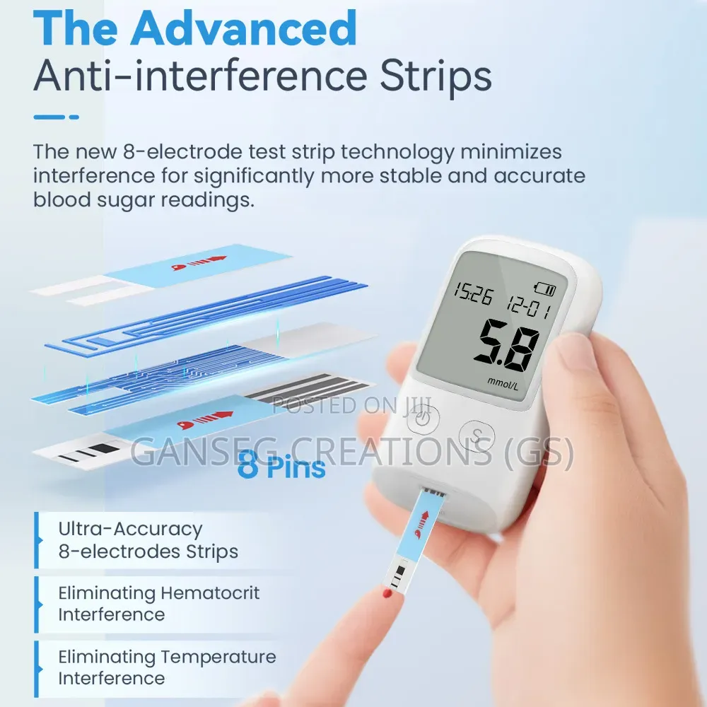 Gdh 2-in-1 Uric Acid Blood Glucose Meter Set(Model Bgm-t1s / Bgm-t1)