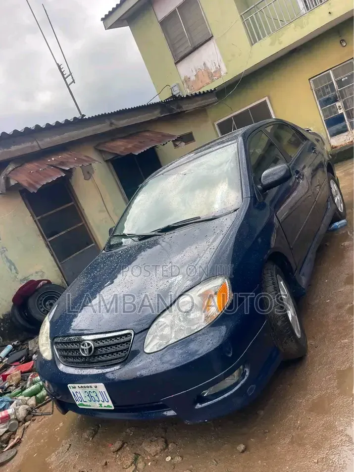 Toyota Corolla S 2007 Blue