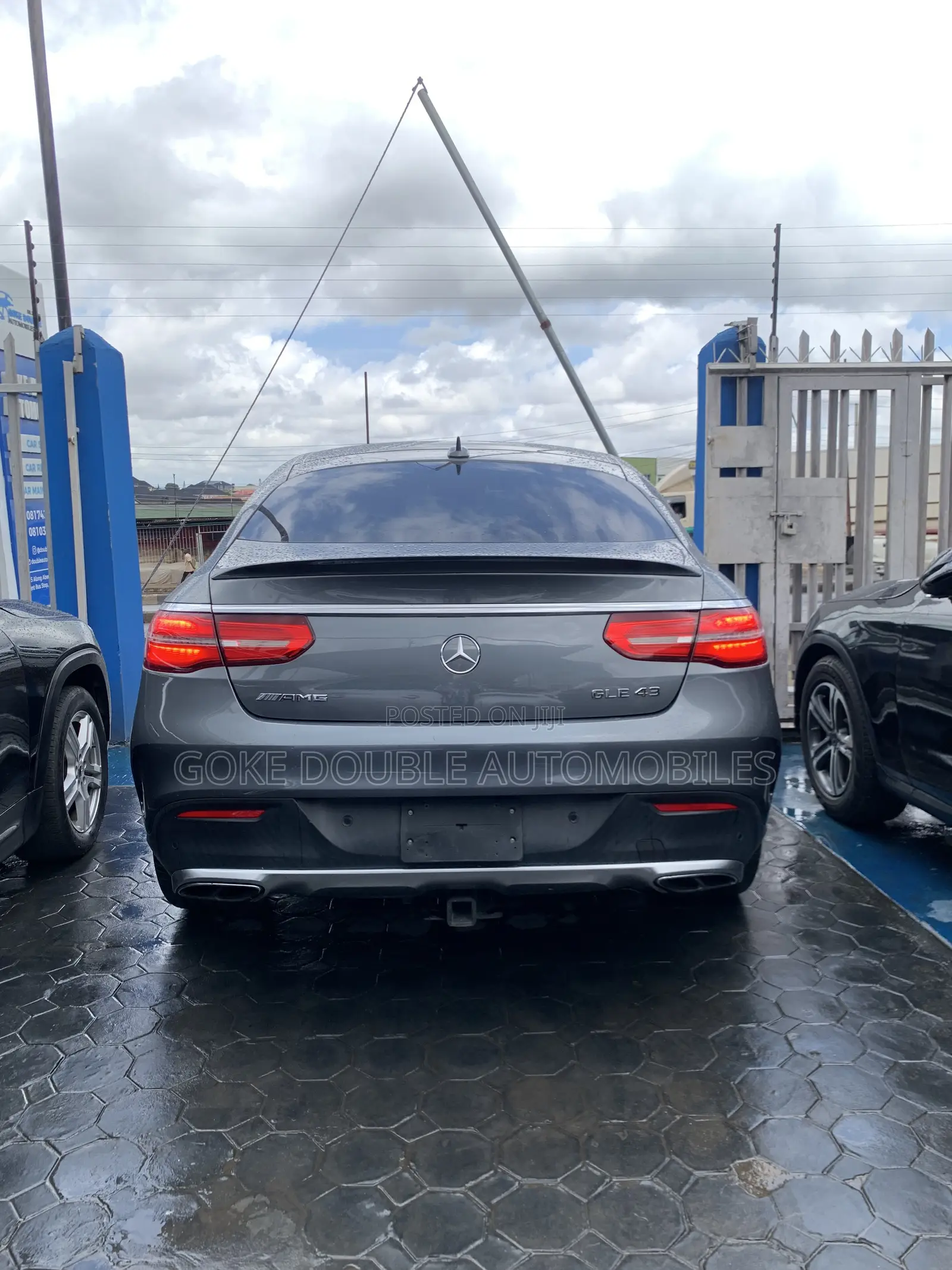 Mercedes-Benz GLE-Class AMG GLE 43 4MATIC 2017 Gray