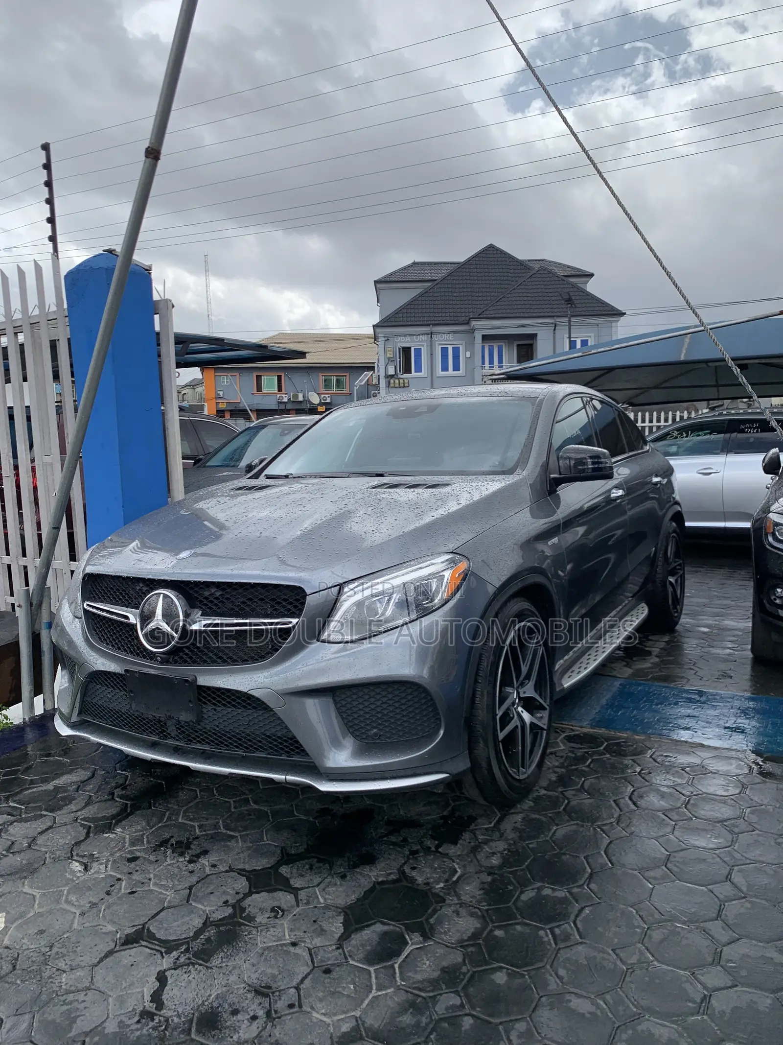 Mercedes-Benz GLE-Class AMG GLE 43 4MATIC 2017 Gray