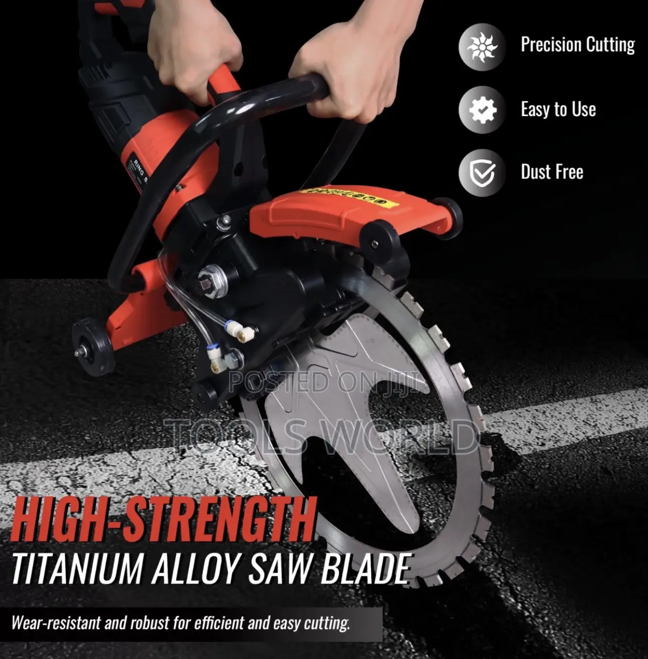 Brushless Electric Wall Cutting Saw – Concrete Metal Cutter