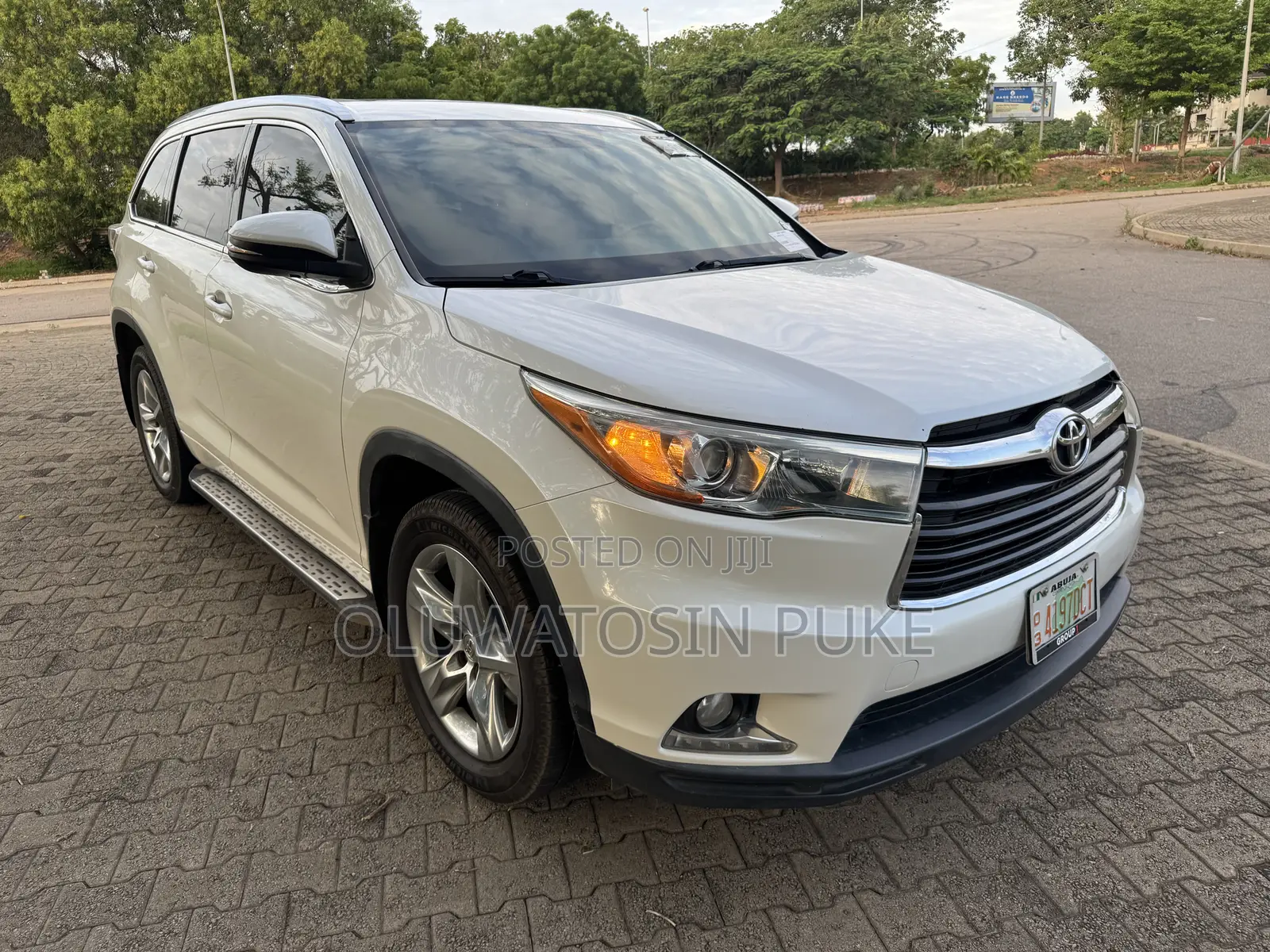 Toyota Highlander XLE 4dr SUV AWD (3.5L 6cyl 6A) 2015 White