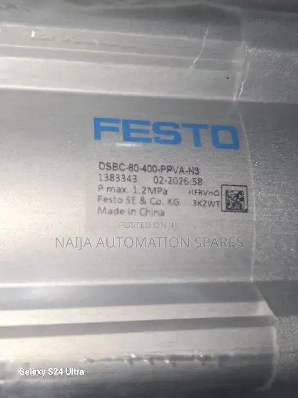 Festo DSBC-80-400-Ppva-N3 | 80mm Bore 400mm Stroke Cylinder | 1383343