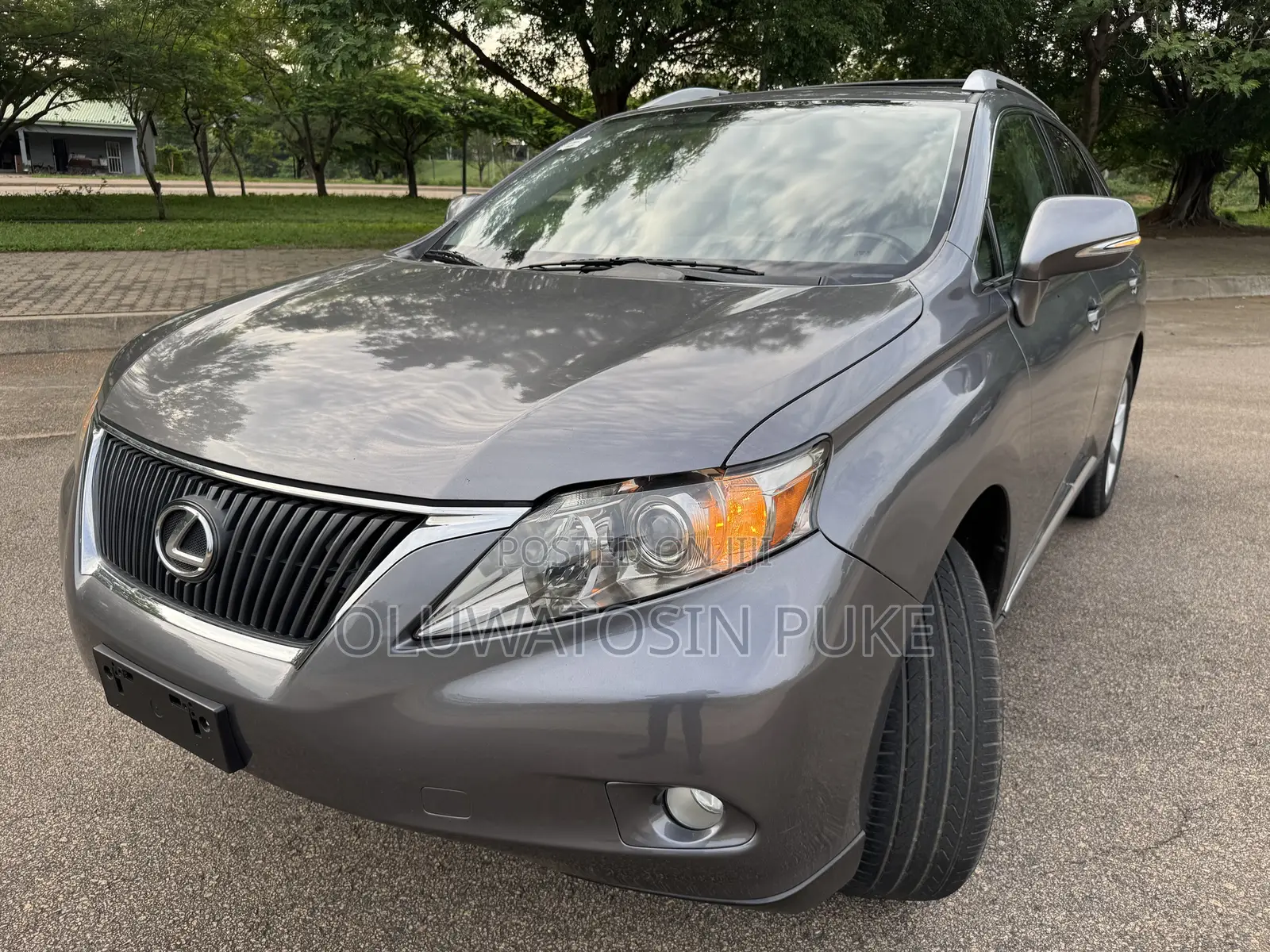 Lexus RX 350 AWD 2012 Gray