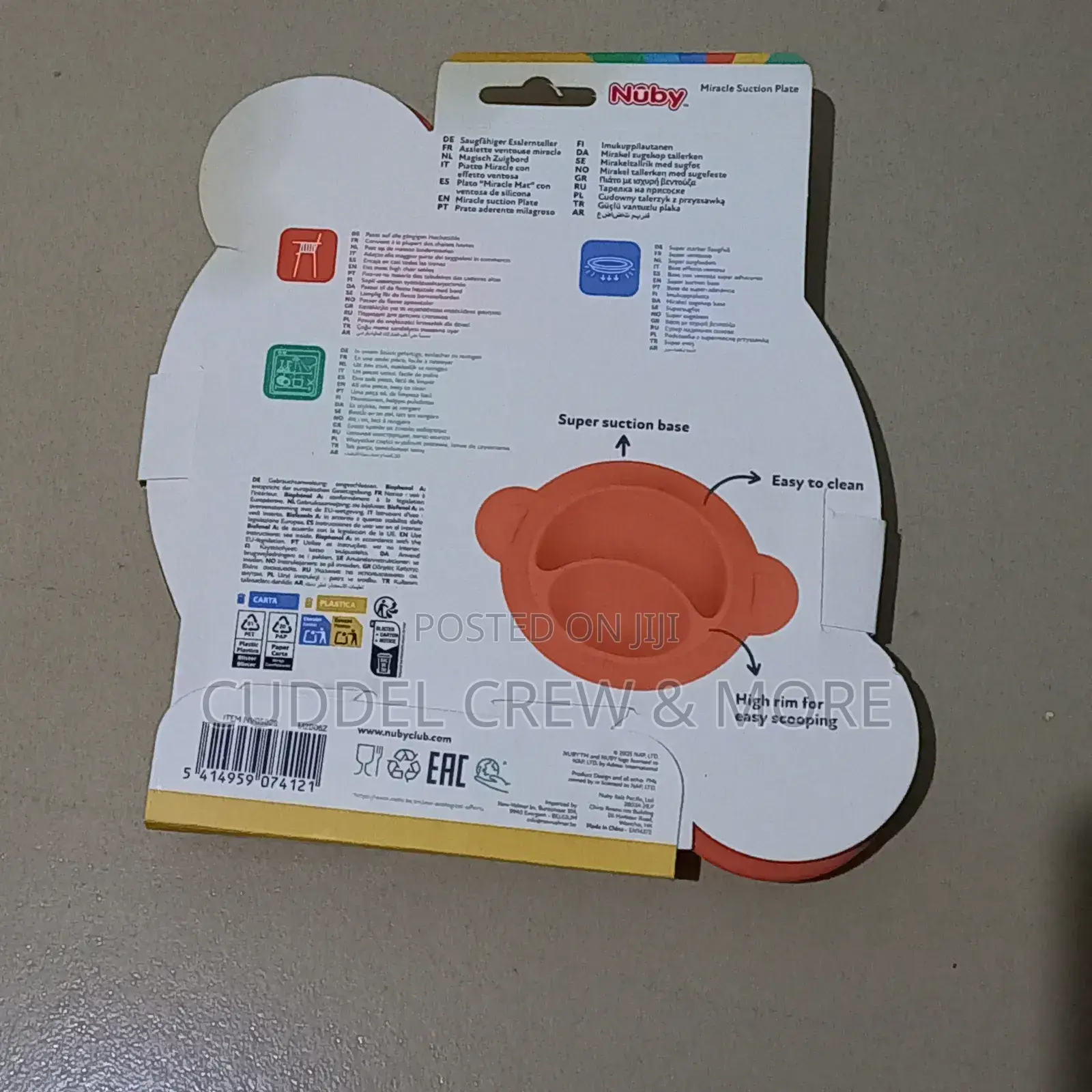 Nuby Silicon Plate