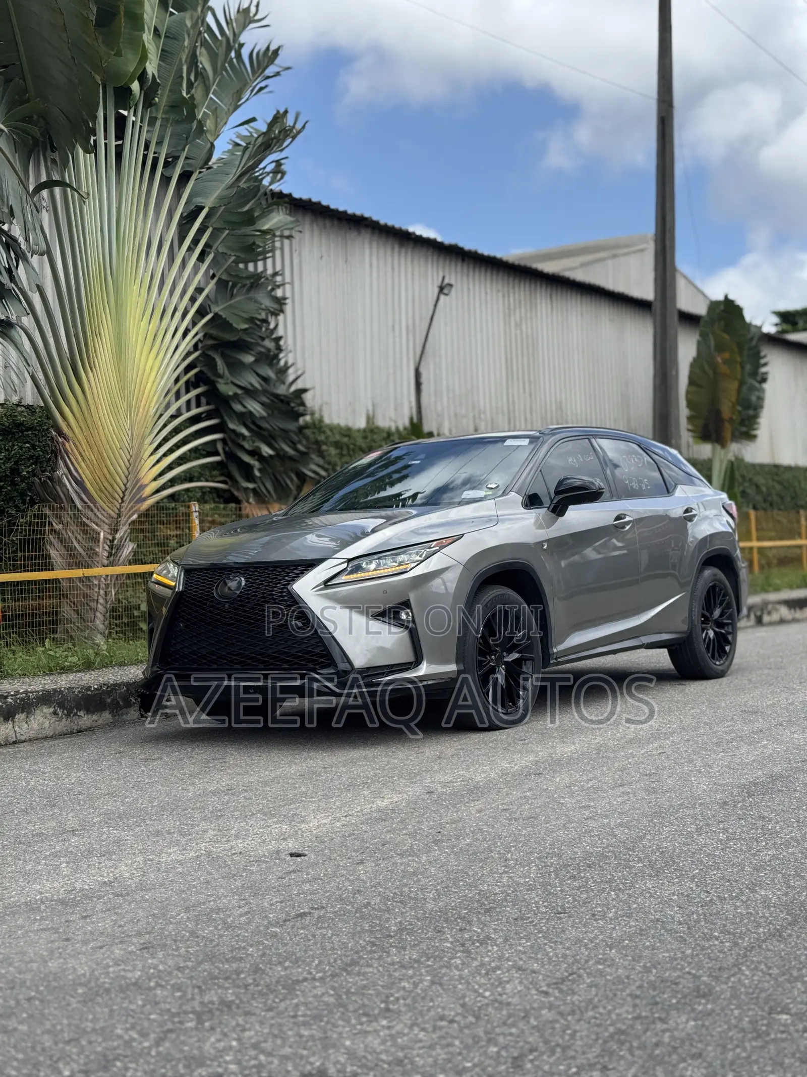 Lexus RX 350 F Sport AWD 2017 Gold