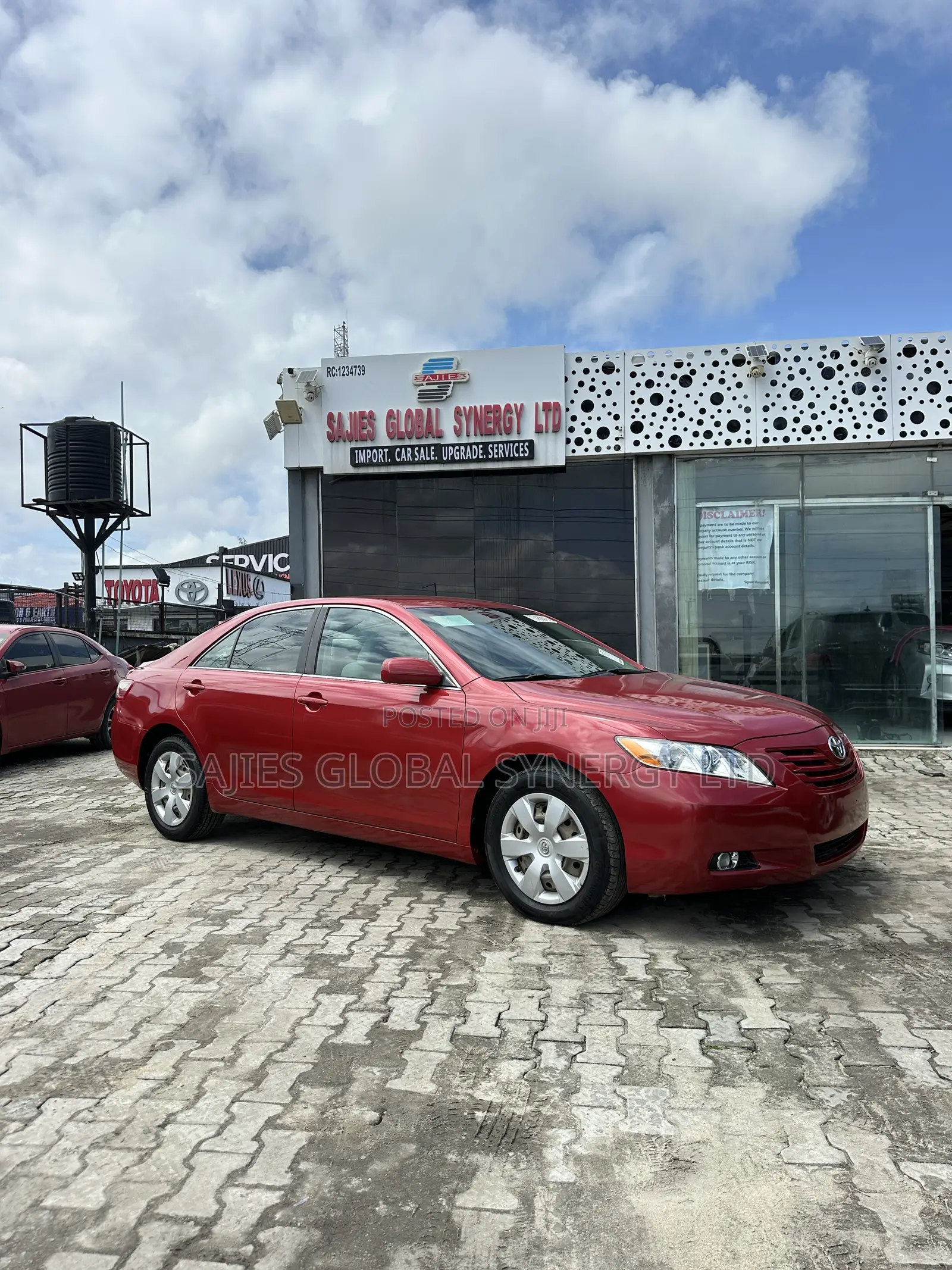 Toyota Camry LE 4dr Sedan (2.4L 4cyl 5A) 2007 Red