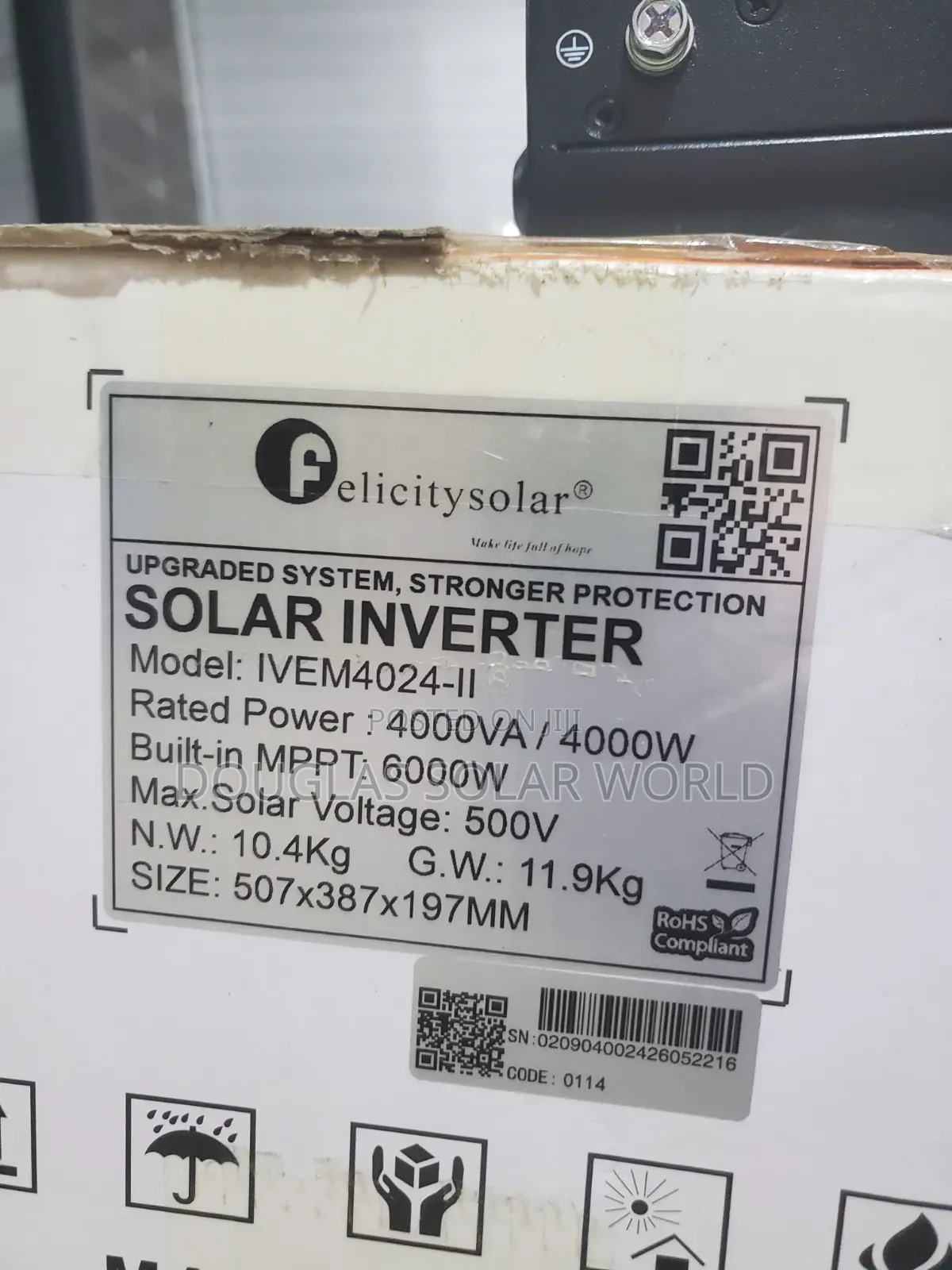 Felicity Solar 4kva 24v Ivem Inverter