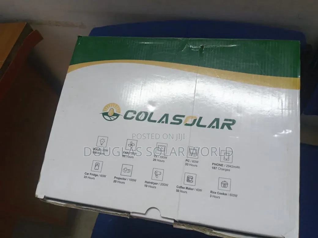 Cola 2000 2kwh/1000w All-in-One Solar Generator
